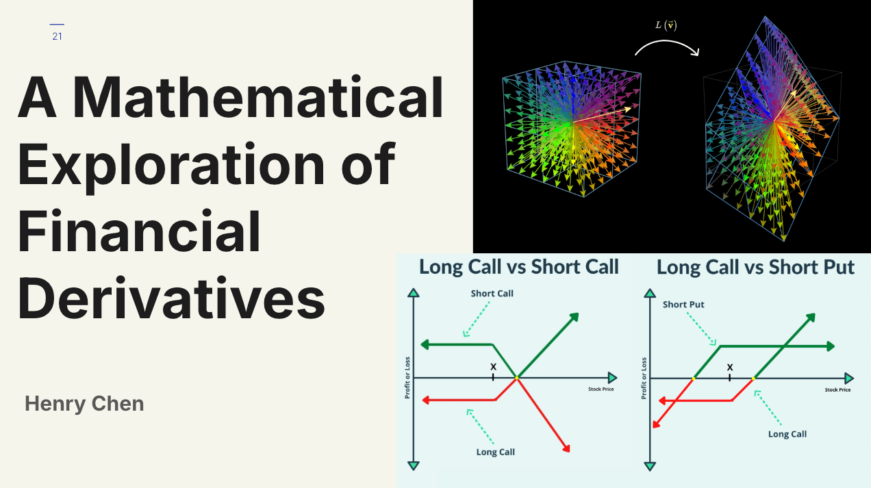 Pricing Financial Derivatives